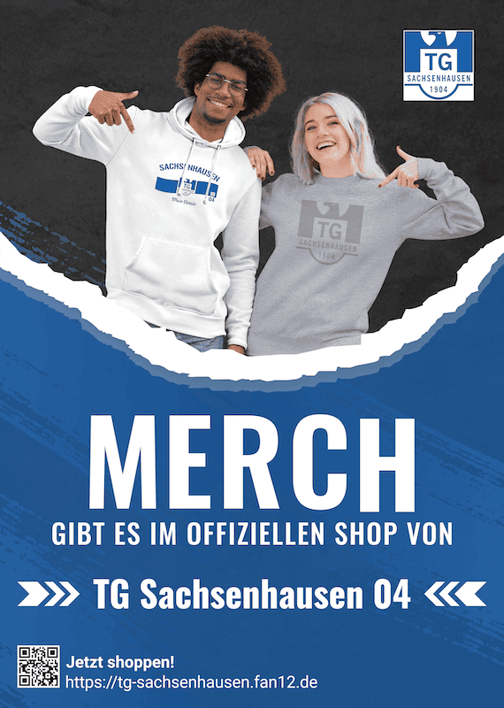 FanShop Banner TG Sachsenhausen 1904